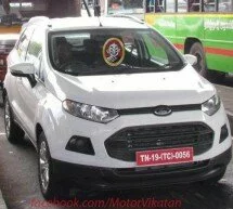Ford EcoSport Caught testing again completely naked